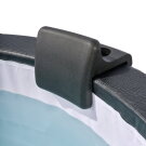EXIT head rest and cup holder set for the Leather Premium spa