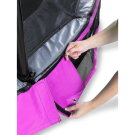 EXIT Elegant ground trampoline ø305cm with Economy safety net - purple