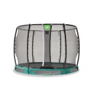 Trampolino elastico interrato EXIT Allure Premium ø305cm - verde