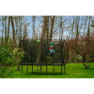 Trampolino elastico EXIT Silhouette 244x366cm - nero