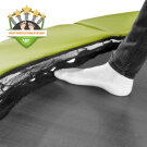 EXIT Silhouette ground trampoline ø183cm with safety net - green