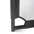 Porta da calcio in acciaio EXIT Maestro 180x120cm - nera