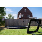 Trampolino elastico interrato sportivo EXIT Elegant ø305cm - nero