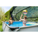 Piscina EXIT Soft Grey 300x200x65cm con pompa filtro e copertura - grigio