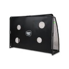 Porta da calcio in acciaio EXIT Finta 300x200cm - nera