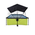 Piscina EXIT Lime 300x200x65cm con pompa filtro e pensilina - verde