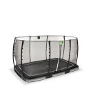 Trampolino elastico interrato EXIT Allure Classic 214x366cm - nero