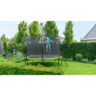 Trampolino elastico EXIT Silhouette ø427cm - verde + kit di accessori gratuito