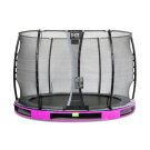 EXIT Elegant ground trampoline ø305cm with Economy safety net - purple