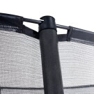 EXIT Dynamic ground level trampoline ø366cm with safety net - black