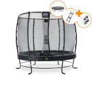 Trampolino elastico EXIT Elegant Premium set completo ø253cm - nero