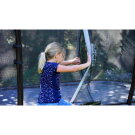 EXIT Elegant Premium trampoline 214x366cm with Deluxe safetynet - grey