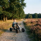 EXIT Foxy go-kart per bambini nero | go-kart a pedali da 2 anni