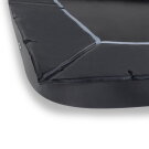 EXIT Dynamic ground level sports trampoline 244x427cm - black