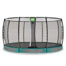 Trampolino elastico interrato EXIT Allure Premium &oslash;427cm - verde