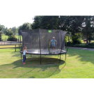 Trampolino elastico EXIT Silhouette ø427cm - nero
