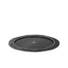 Trampolino elastico sportivo a livello del suolo EXIT InTerra &oslash;244cm - nero