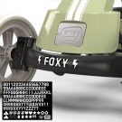 EXIT Foxy go-kart con rimorchio per bambini verde | da 2 anni