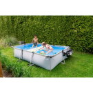 Piscina EXIT Soft Grey 300x200x65cm con pompa filtro - grigia