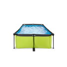 Piscina EXIT Lime 220x150x65cm con pompa filtro - verde