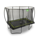 Trampolino elastico EXIT Silhouette 244x366cm - nero