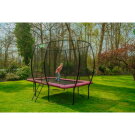 Trampolino elastico EXIT Silhouette 244x366cm - rosa
