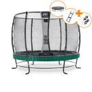 Trampolino elastico EXIT Elegant Premium set completo ø305cm - verde