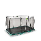 Trampolino elastico interrato EXIT Allure Classic 214x366cm - verde