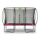 Trampolino elastico EXIT Silhouette 244x366cm - rosa