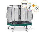 Trampolino elastico EXIT Elegant Premium set completo ø253cm - verde