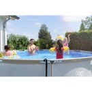 Piscina EXIT Soft Grey ø360x76cm con pompa filtro - grigia