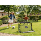 Porta da calcio in acciaio EXIT Pico 90x60cm (set da 2) - nero