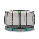 Trampolino elastico interrato EXIT Allure Premium &oslash;366cm - verde