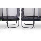 Trampolino elastico EXIT Elegant Premium set completo 244x427cm - nero