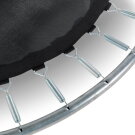 EXIT Silhouette ground trampoline ø366cm with safety net - black
