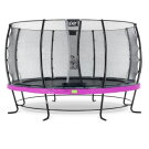 EXIT Elegant trampoline ø427cm with Economy safetynet - purple
