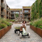 Rimorchio EXIT Foxy kart &ndash; nero