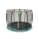EXIT Allure Classic ground trampoline ø305cm - green