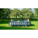Piscina EXIT Stone 540x250x122cm con pompa filtro a sabbia - grigia