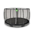 Trampolino elastico interrato EXIT Allure Premium &oslash;366cm - nero