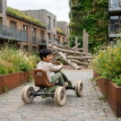 EXIT Foxy go-kart per bambini verde | go-kart a pedali da 2 anni