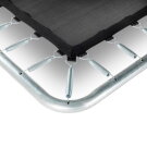 Trampolino elastico interrato sportivo EXIT Silhouette 153x214cm - nero