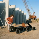 Rimorchio EXIT Foxy kart &ndash; nero