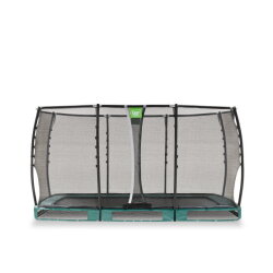 Trampolino elastico interrato EXIT Allure Premium 214x366cm - verde