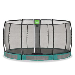 Trampolino elastico interrato EXIT Allure Premium ø427cm - verde
