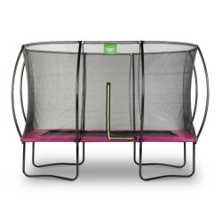 Trampolino elastico EXIT Silhouette 244x366cm - rosa