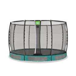 Trampolino elastico interrato EXIT Allure Premium ø366cm - verde
