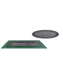 Groundlevel trampoline